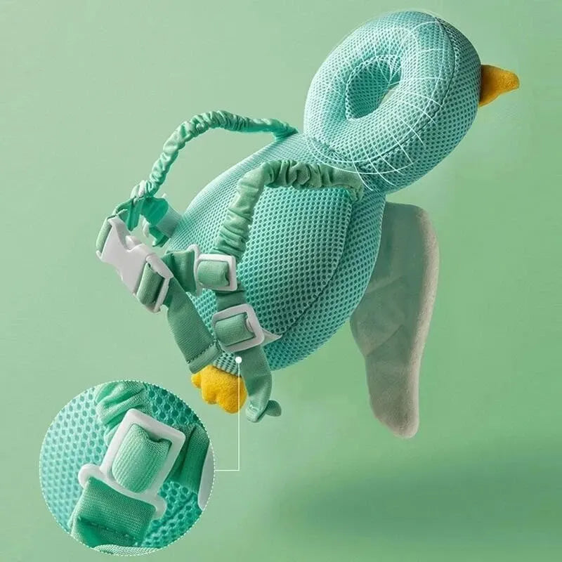 Travesseiro Anti-Queda Infantil, Travesseiro Respirável para Cabeça de Bebê.