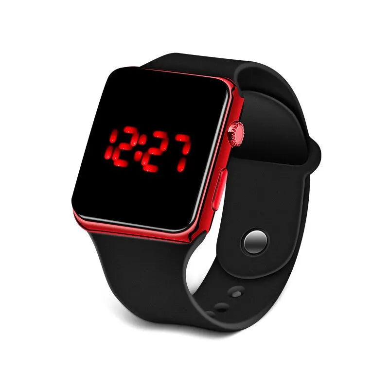 Sports Watch For Women And Men Electronic LED Digital Watch Fashion Casual Simple Silicone Female Watch Electronic Clock