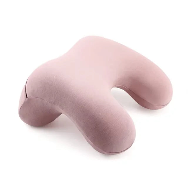 Orthopedic Memory Foam Sleeping Nap Pillow, Support for Student Desk Rest, Lunch Break, Office Travel Headrest