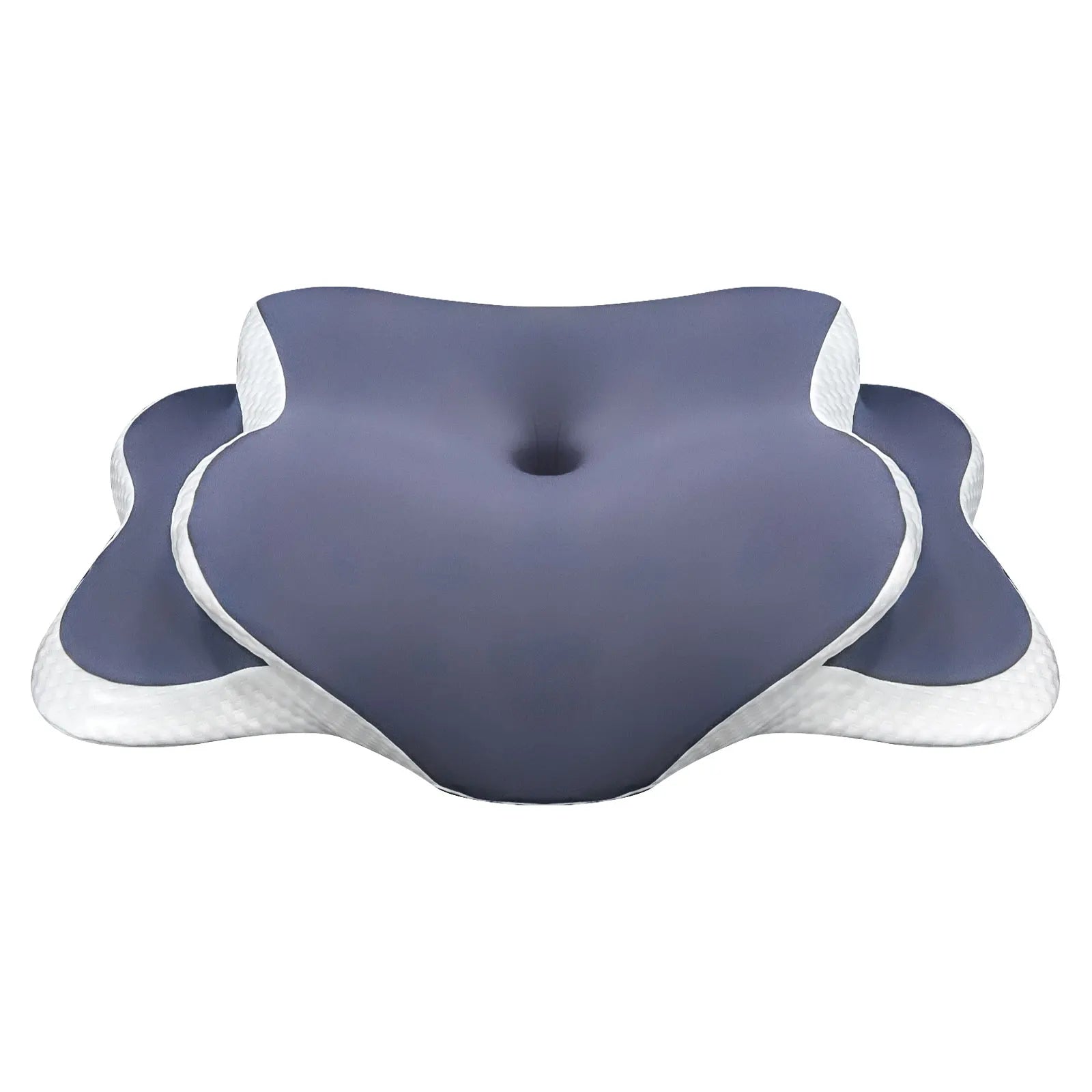 Memory Foam Pillow Cervical Pillow Neck Pain Relief Contour Ergonomic Orthopedic Neck Support for Side Back Stomach Sleeper Gift