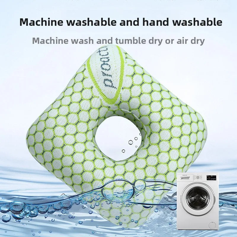 Ergonomic Pillow For Side Sleeping Scientifically Contoured For Proper Head Neck Alignment Pressure Free Ear Comfort All Night