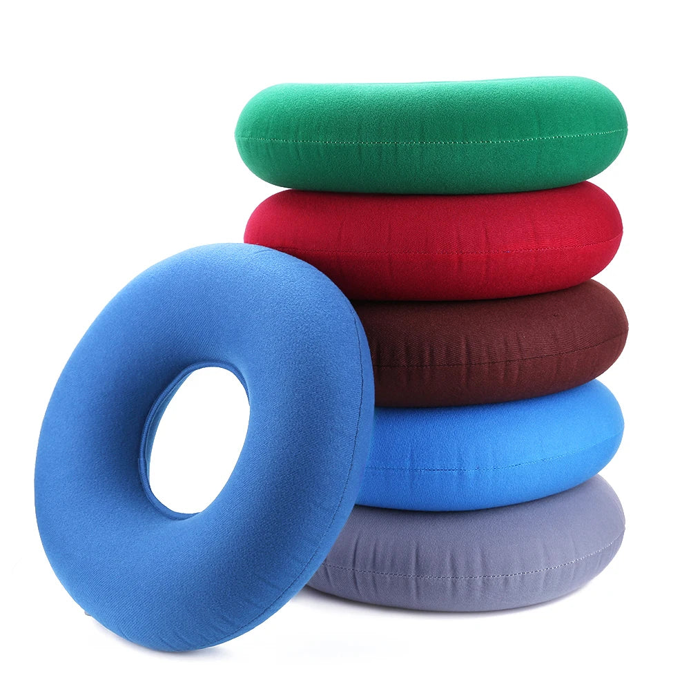 Tailbone Pain Relief Donut Cushion Home Office Use Donut Pillow Seat Cushion Hemorrhoid Pillows for Hemorrhoids Pressure Sores