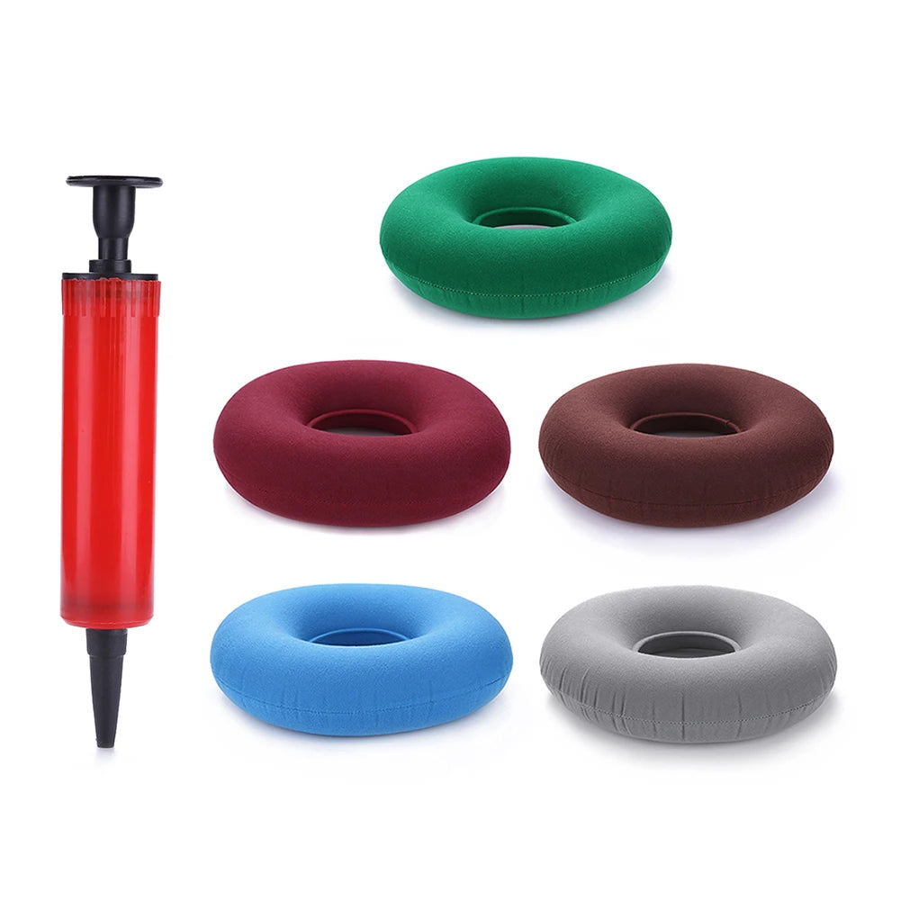 Tailbone Pain Relief Donut Cushion Home Office Use Donut Pillow Seat Cushion Hemorrhoid Pillows for Hemorrhoids Pressure Sores